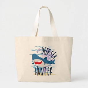 Grand Tote Bag chasseur en haute mer
