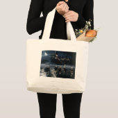 Grand Tote Bag Château Harry Potter | Arrivée à Poudlard (Devant (produit))