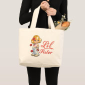 Grand Tote Bag Château Soeur et Fleurs (Devant (produit))