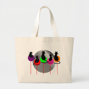 Grand Tote Bag chats 5 de lucette