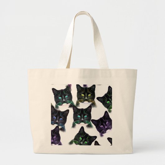Grand Tote Bag Chats cool (Devant)