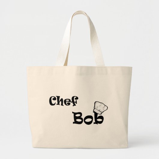 Grand Tote Bag Chef Bob (Devant)
