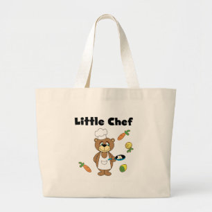 Grand Tote Bag Chef d'ours de nounours petit