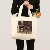 Grand Tote Bag Cheval Amish Et Buggy (Devant (produit))