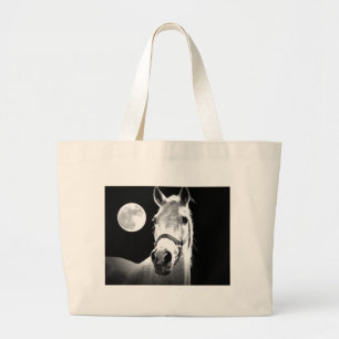 Grand Tote Bag Cheval et Lune