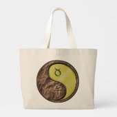 Grand Tote Bag Cheval Taurus et Métal (Dos)