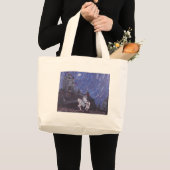 GRAND TOTE BAG CHEVALIER ÉCLAIRÉ PAR LA LUNE (Devant (produit))