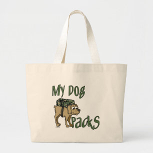 Grand Tote Bag Chien de camp