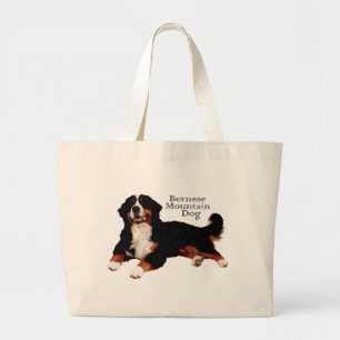 Grand Tote Bag chien de montagne bernois