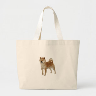 Grand Tote Bag Chien de Shiba Inu