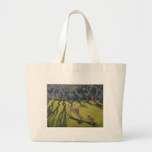 Grand Tote Bag Chien et singe 1998