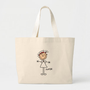Grand Tote Bag Chiffre simple T-shirts et cadeaux de bâton