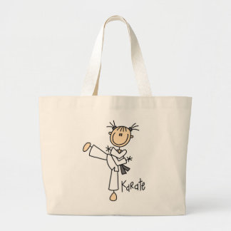 Grand Tote Bag Chiffre T-shirts et cadeaux de bâton de karaté de