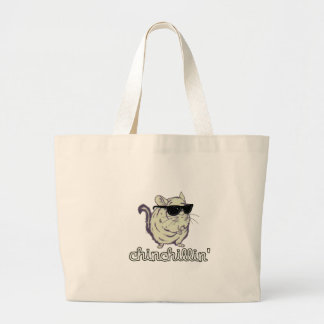 Grand Tote Bag Chinchilla jaune de Chinchillin