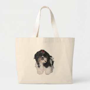 Grand Tote Bag Chiots Shitzu Shih Tzu