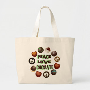 GRAND TOTE BAG CHOCOLAT D'AMOUR DE PAIX
