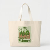 Grand Tote Bag Choisissez Un Gagnant Arbre Lot Vacances Cartoon A (Devant)