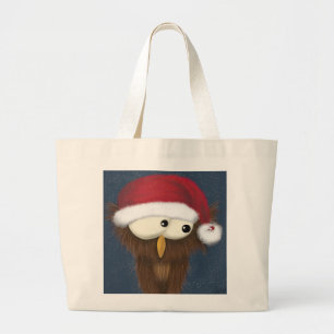 Grand Tote Bag Chouette mignonne et festive