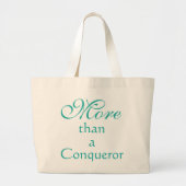 Grand Tote Bag Christian Plus qu'un conquérant (Devant)