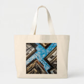 Grand Tote Bag Ciel sur Stonetown, Zanzibar (Devant)