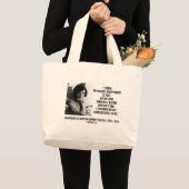 Grand Tote Bag Citation comparativement raisonnable de Jacqueline (Devant (produit))