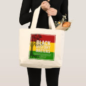 Grand Tote Bag Citation de MARCUS GARVEY BHM (Devant (produit))