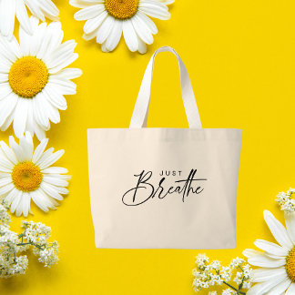 Grand Tote Bag Citations d'inspiration Boho