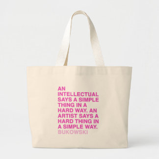Grand Tote Bag Citations par Charles Bukowski