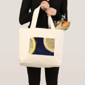Grand Tote Bag Citron (Devant (produit))