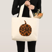 Grand Tote Bag Citrouille chic Fourre-tout (Devant (produit))