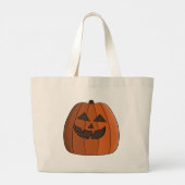 Grand Tote Bag Citrouille cool (Dos)