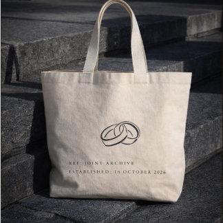 Grand Tote Bag Civil Ceremony Non Traditional Wedding Gift