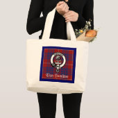 Grand Tote Bag Clan Hamilton Crest & Tartan (Devant (produit))