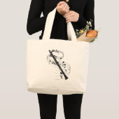 Grand Tote Bag Clarinette (Devant (produit))