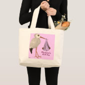 Grand Tote Bag Classic Stork (Devant (produit))