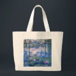 Grand Tote Bag Claude Monet Water Lillies 1919<br><div class="desc">Titre : Water Lilies Artist : Claude Monet Année : 1919</div>