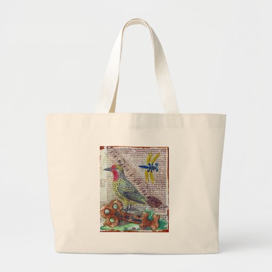 Grand Tote Bag Clé de la chanson (Devant)