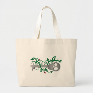 Grand Tote Bag Clé de squelette