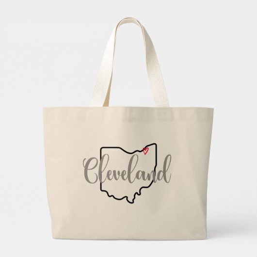 Grand Tote Bag Cleveland Ohio Mug (Dos)