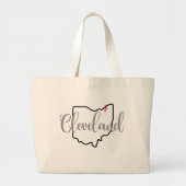 Grand Tote Bag Cleveland Ohio Mug (Devant)