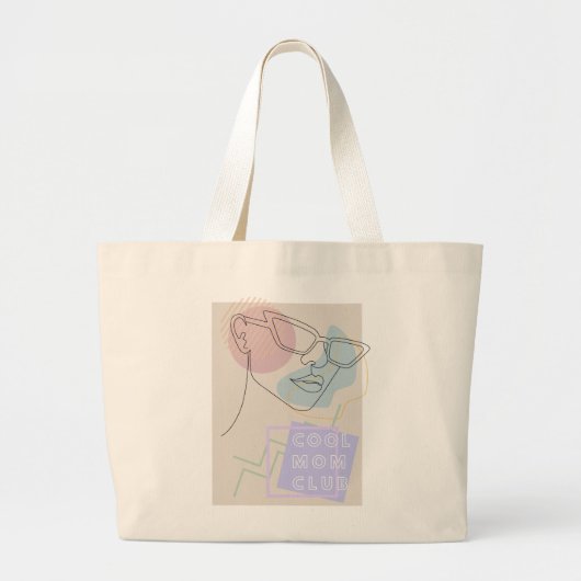 Grand Tote Bag Club Cool IBDMom (Devant)