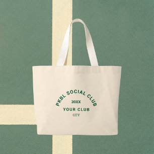 Grand Tote Bag Club Social PKBL Vert Pickleball