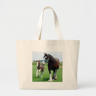 Grand Tote Bag Clydesdale et pouliche