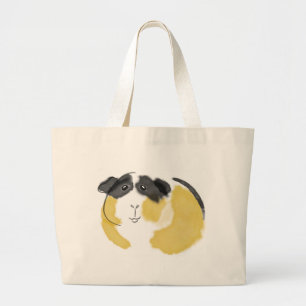 Grand Tote Bag Cobaye d'aquarelle