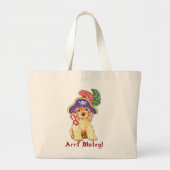 Grand Tote Bag Cocker Spaniel Pirate (Devant)