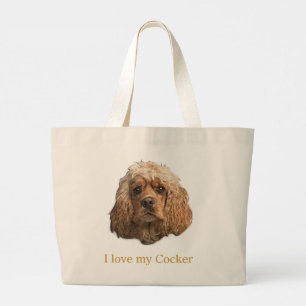 Grand Tote Bag cocker Spaniels