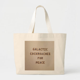 Grand Tote Bag Cockroaches galactiques