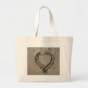 Grand Tote Bag Coeur de sable