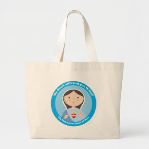 Grand Tote Bag Coeur impeccable de Mary