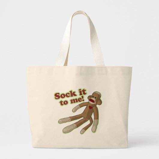 Grand Tote Bag Cognez-le à moi ! (Devant)